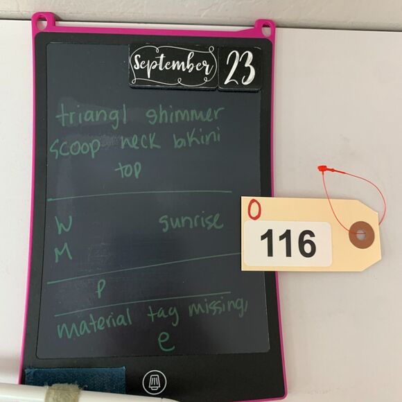 Triangl Shimmer Bikini Top Womens M Medium Sunrise Low Scoop Adjustable Strap - Picture 11 of 12